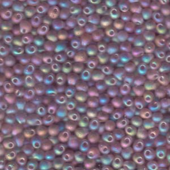 Picture of Miyuki Drops 2.8 mm DP28-142FR Transparent Smoky Amethyst AB x10g