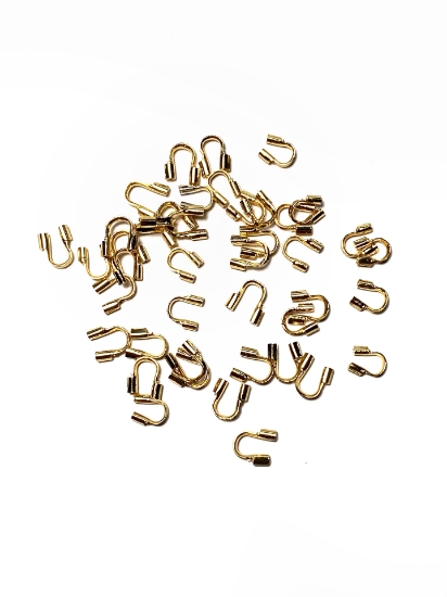 Picture of Premium Wire protector for 0.5mm 24kt Gold Plated x20