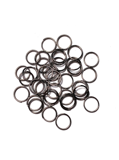 Picture of Split Ring 7mm Gunmetal x50