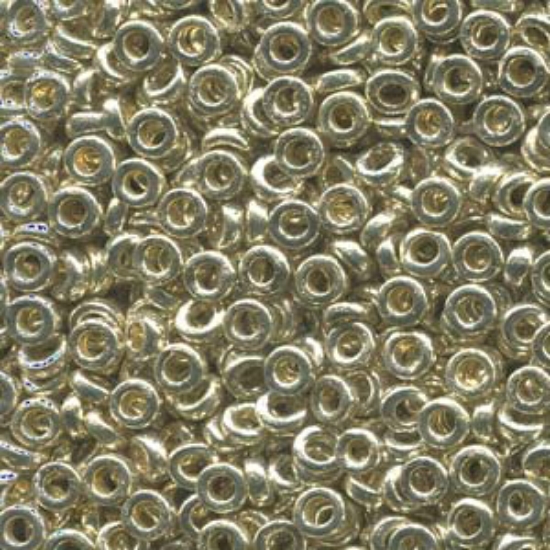 Picture of Miyuki Spacer 2.2mm 4201 Duracoat Galvanized Silver x5g