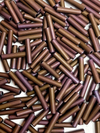 Picture of Toho Bugle #3 (9 mm) 703 Mauve Mocha Mat x10g