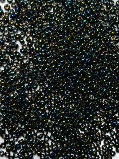 Picture of Toho 11/0 84 Metallic Iris Green/Brown x25g