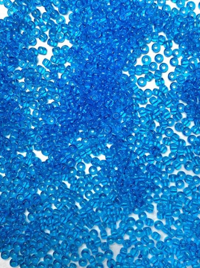 Picture of Toho 11/0 3B Transparent Dark Aquamarine x25g