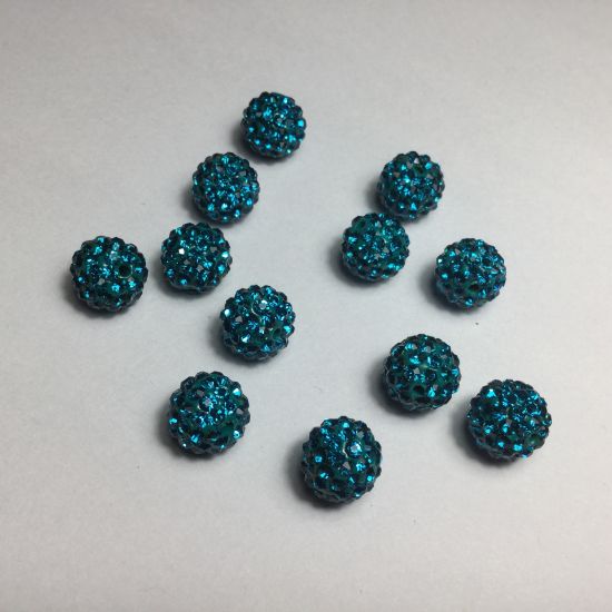 Picture of Pavé bead,  10mm round.