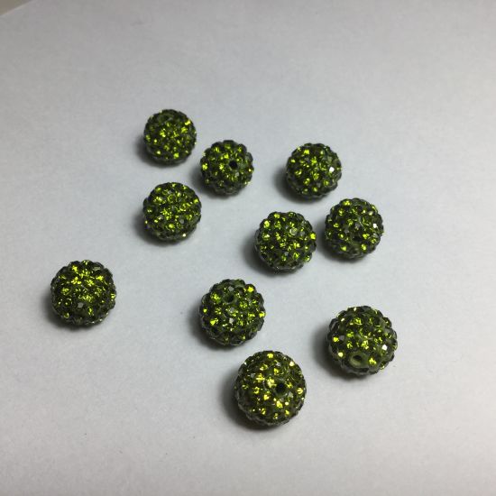 Picture of Pavé bead,  10mm round x1