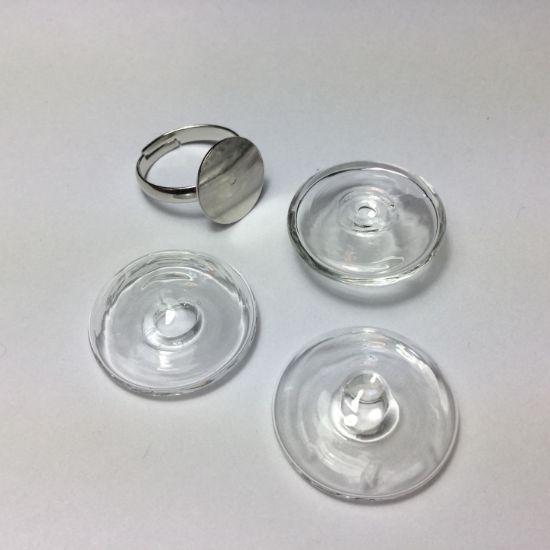 Picture of Glass Container 25x8mm round x1