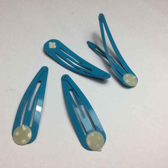 Picture of Hairclip 47mm Baby Blue x10
