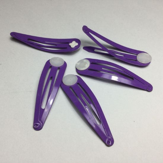 Picture of Hairclip 47mm Purple x10