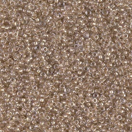 Picture of Miyuki Seed Beads 15/0 1521 Sparkling Light Bronze Lined Crystal x10g