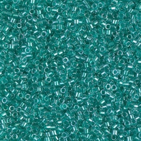 Picture of Miyuki Delica 11/0 DB904 Color-lined Teal Green x10g