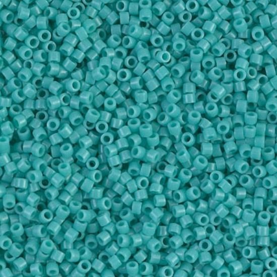 Picture of Miyuki Delica 11/0 DB729 Opaque Turquoise x10g
