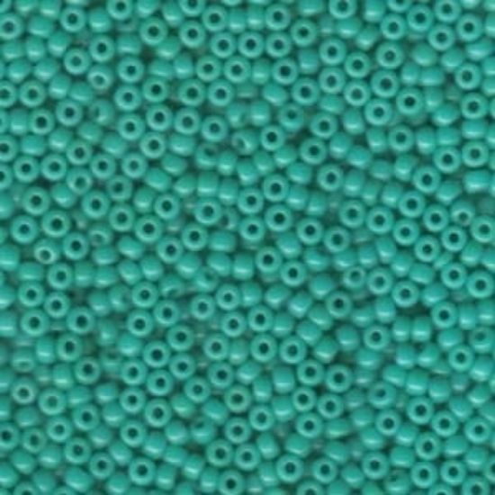 Picture of Miyuki Rocaille 8/0 412 Opaque Turquoise x10g