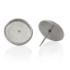 Picture of  Stainless Steel Ear stud setting 12mm round x10