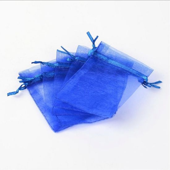 Picture of Organza Pouch 23x17cm Blue x10