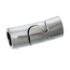 Picture of Clasp Magnetic Tube  22x9mm Ø6mm Silver Tone x1
