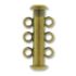 Picture of Clasp Slide Lock 21mm 3-strand Antique Brass x1