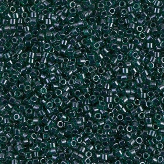 Picture of Miyuki Delica 11/0 DB275 Color-lined Forest Green Luster x10g