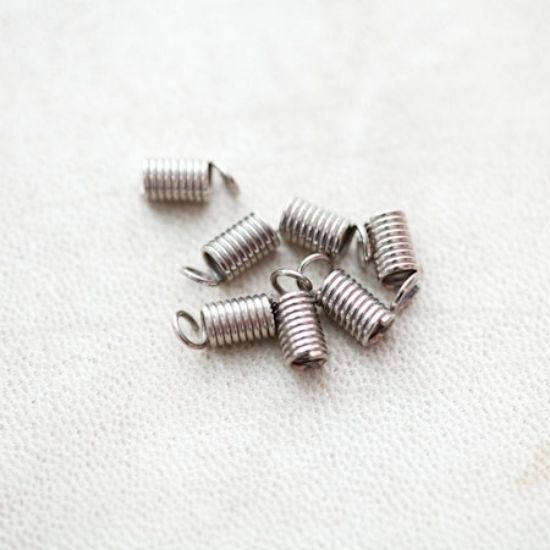 Picture of Spring terminator Ø3mm Silver x20