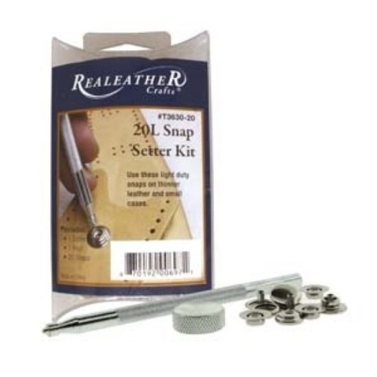 Picture of Realeather Crafts 20L Snap Setter Kit x1