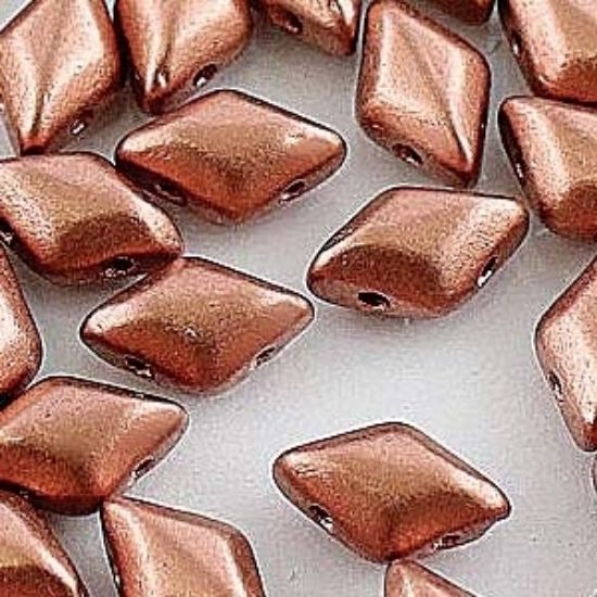 Picture of GemDuo 2-hole 5x8mm Bronze Copper x10g