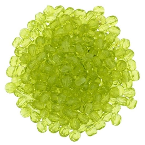 Picture of Fire-Polished 2mm Olivine x50
