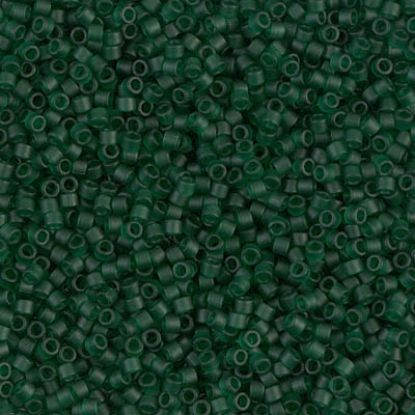 Bild von Miyuki Delica 11/0 DB767 Mat Transparent Dark Emerald x10g