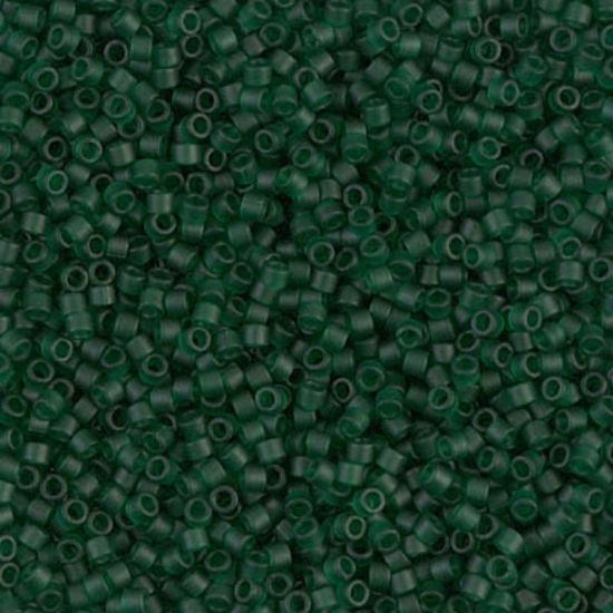 Picture of Miyuki Delica 11/0 DB767 Mat Transparent Dark Emerald x10g