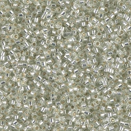 Picture of Miyuki Delica 11/0 DB1431 Silver Lined Clear x10g