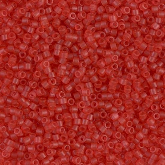 Picture of Miyuki Delica 11/0 DB779 Dyed Semi-Frosted Transparent Watermelon x10g