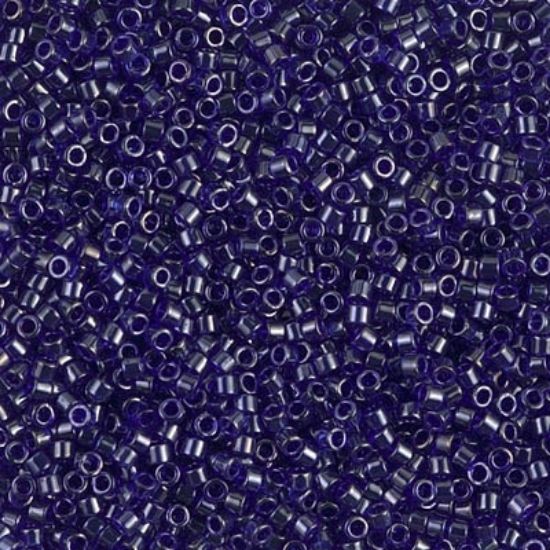 Picture of Miyuki Delica 11/0 DB277 Color-lined Cobalt Blue x10g