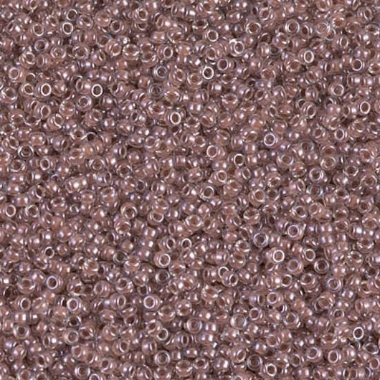 Picture of Miyuki Seed Beads 15/0 224 Cocoa Lined Crystal x10g