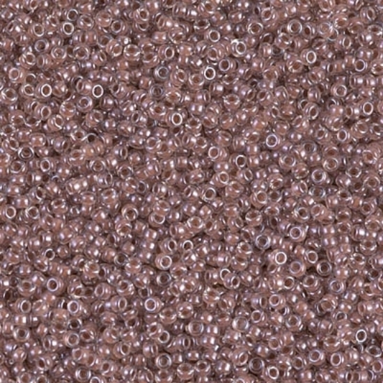 Picture of Miyuki Rocaille 15/0 224 Cocoa Lined Crystal x10g