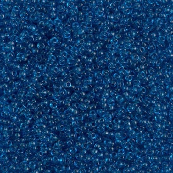 Picture of Miyuki Seed Beads 15/0 149 Transparent Capri Blue x10g