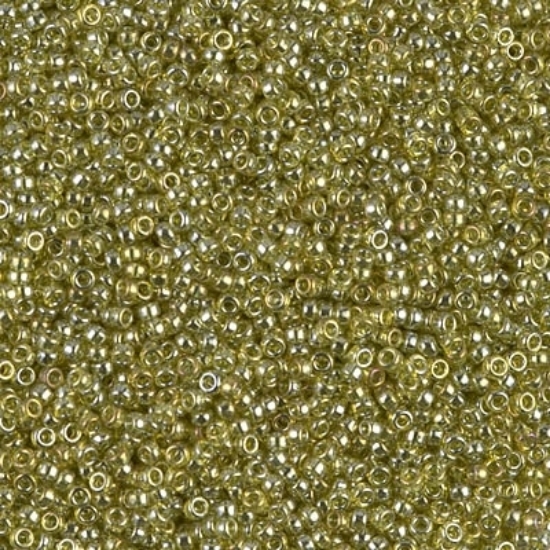 Picture of Miyuki Rocaille 15/0 1889 Olive Gold Luster x10g