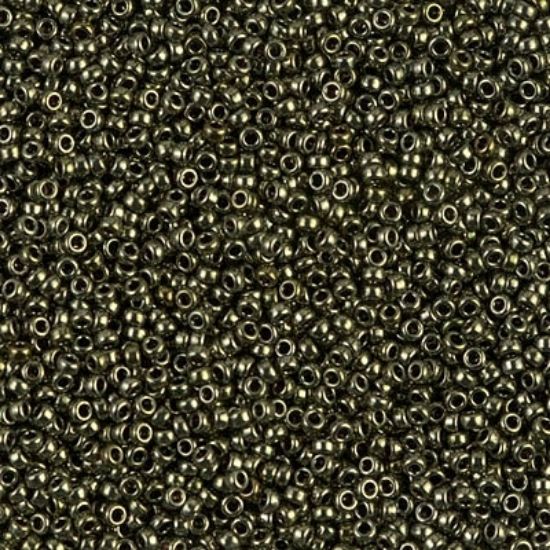 Picture of Miyuki Seed Beads 15/0 459 Metallic Olive x10g