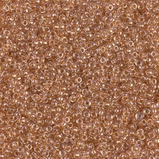 Picture of Miyuki Seed Beads 15/0 1522 Sparkling Gold Lined Crystal x10g