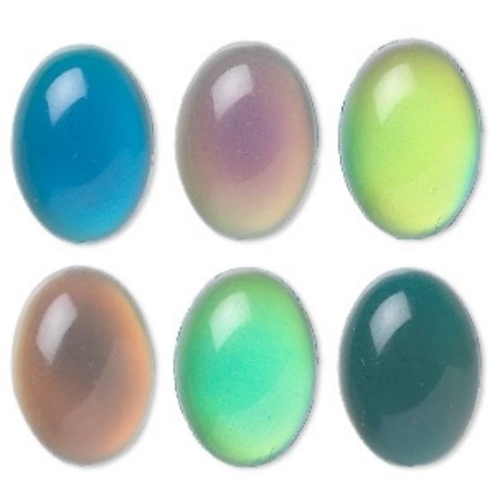 Picture of Mood Cabochons 18x13mm oval x1