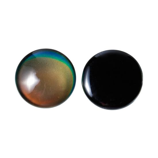 Picture of Glass Mood Cabochons 18mm round x1