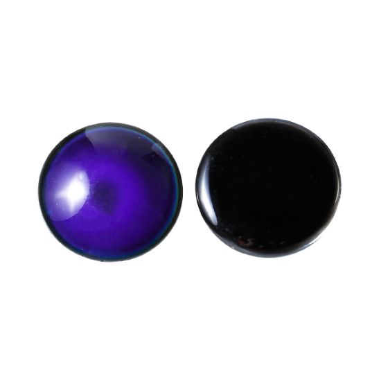Picture of Glass Mood Cabochons 20mm round x1