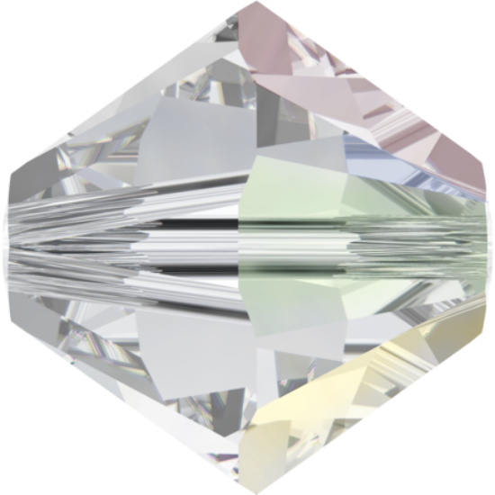 Picture of Swarovski 5328 Xilion Bead 2,5mm Crystal AB x100