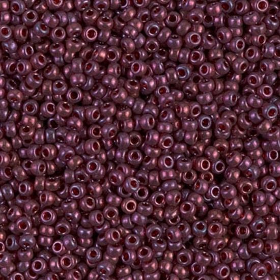Picture of Miyuki Rocaille 11/0 313 Cranberry Gold Luster x10g
