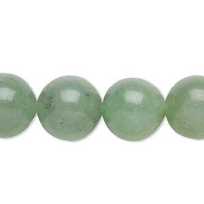 Afbeelding van Aventurine (natural) Round bead 14mm Green x5