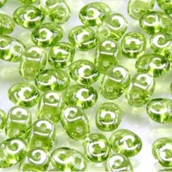 Picture of MiniDuo 2x4mm Olivine Luster x10g