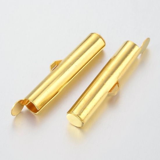 Picture of Slide End Tube 26mm Gold Tone x10