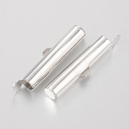 Picture of Slide End Tube 26mm Silver x10