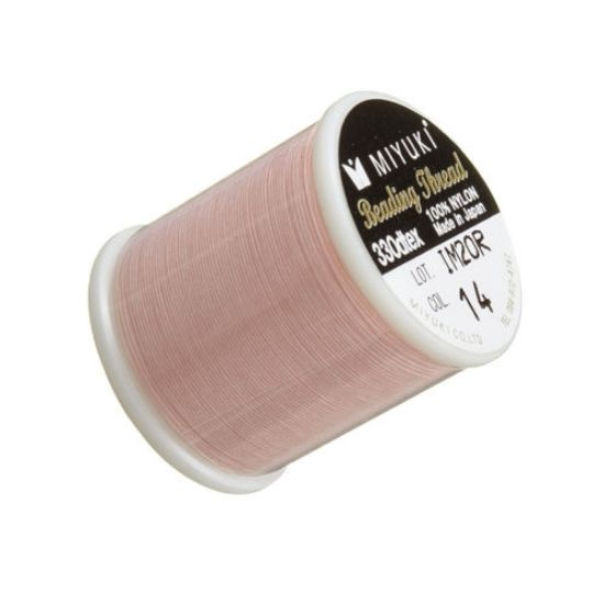 Picture of Miyuki Nylon Beading thread B 0.25 mm Light Pink (n°14) x50m