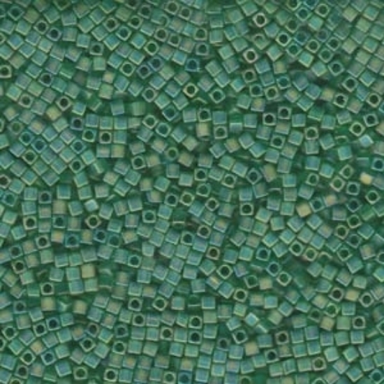 Picture of Miyuki Cubes 1.8mm 146FR Mat Transparant Green AB x10g