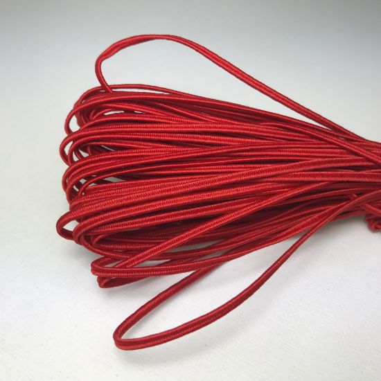 Picture of Soutache Cord cotton and polyester 2,5mm Red x20m