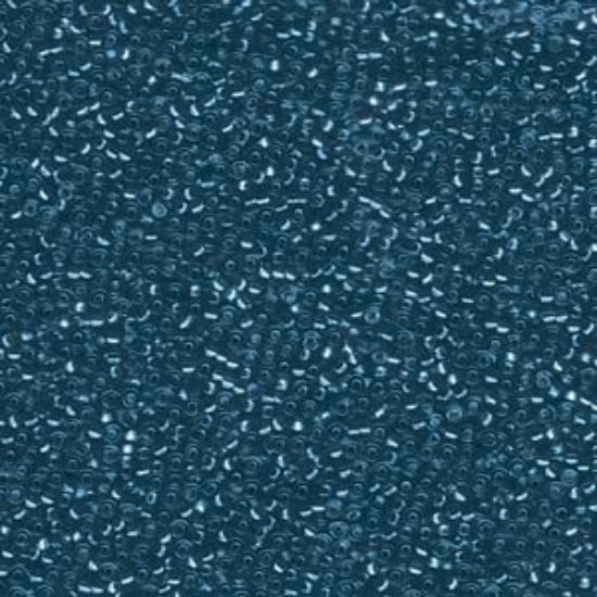 Picture of Miyuki Seed Beads 15/0 1425 Silver Lined Blue Zircon x10g