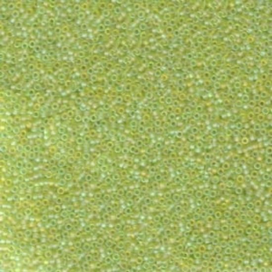Picture of Miyuki Seed Beads 15/0 143FR Mat Chartreuse AB x10g